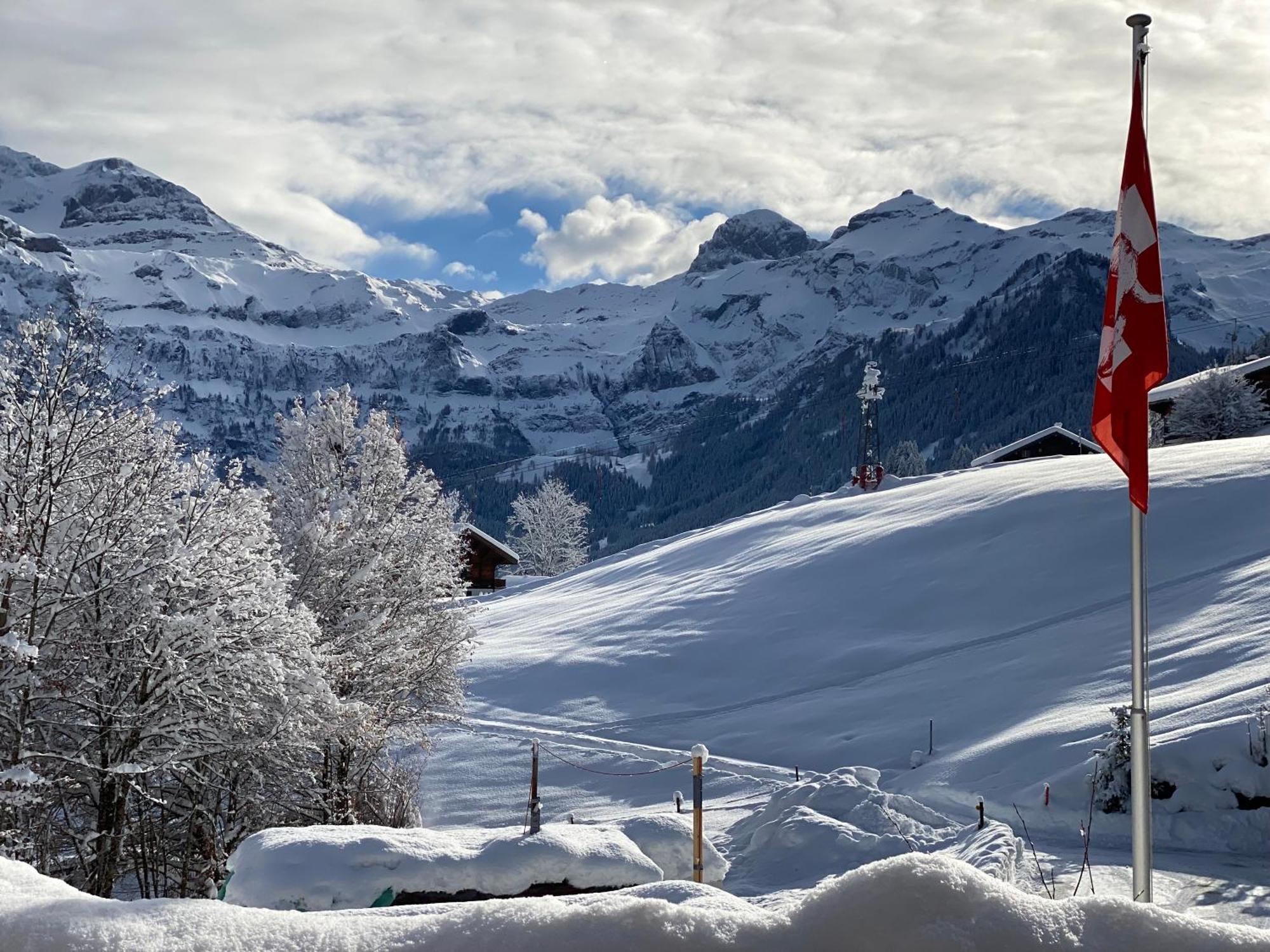 Ferienwohnung Büehl Lenk im Simmental Exterior foto